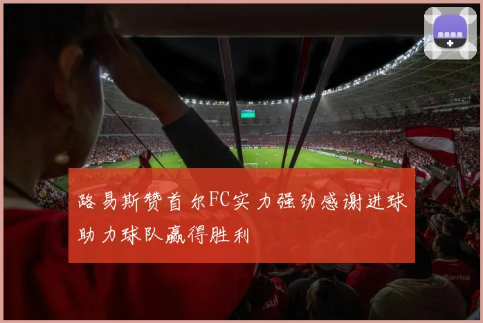 路易斯赞首尔FC实力强劲感谢进球助力球队赢得胜利